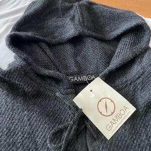 NWT! Gamboa Alpaca Wool Knit Pancho